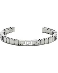 Versace - Greca Cuff Bracelet - Lyst