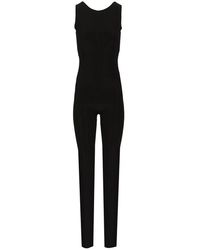 Norma Kamali - One-Piece Met Gekruiste Bandjes Op De Rug - Lyst