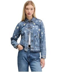 Desigual - Daisy Denim Jacket - Lyst