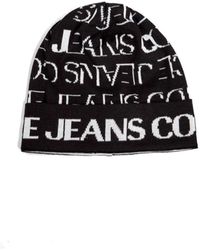 Versace Jeans Couture - Schwarze Hüte & Mützen Für Stylischen Look - Lyst