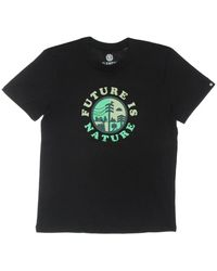 Element - Zwarte Flint T-Shirt - Lyst