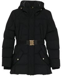 Moose Knuckles - Jassen ,Zwart ,Leer Gilded 3Q Down Jacket - Lyst