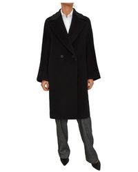 Max Mara - Jassen ,Zwart ,Wol Cappotto - Lyst