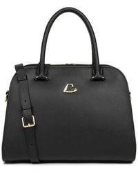 Lancaster - City Philos Leder Tasche Schwarz - Lyst