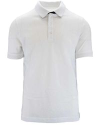 Fay - Tops ,Wit ,Katoen Klassiek Poloshirt - Lyst