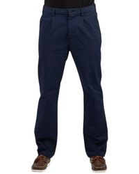 Brooksfield - Broeken ,Blauw ,Chino Broek - Lyst