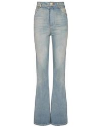 Balmain - Flared Jeans - Lyst