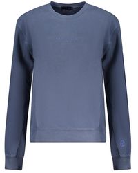 North Sails - Hoodies & Sweatvesten ,Blauw ,Katoen Crewneck Sweatshirt - Lyst