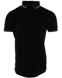 Armani - Tops ,Zwart ,Katoen Zwarte Katoenen Polo Shirt - Lyst