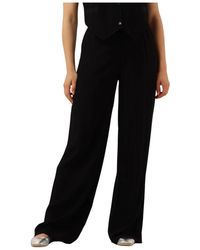 Alix The Label - Weiße Marlenehose Mit Streifen - Lyst