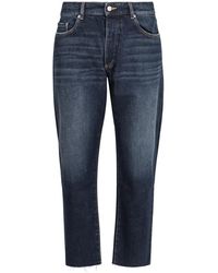 ICON DENIM - Cropped Jeans - Lyst