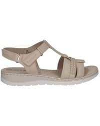 Caprice - Casual open flat sandals - Lyst