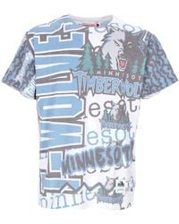 Mitchell & Ness - Nba Jumbotron 2.0 Tee Minnesota Timberwolves - Lyst