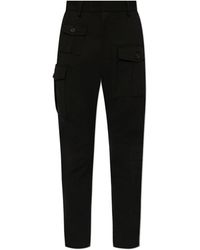 DSquared² - Broeken ,Zwart ,Katoen 'Cargo' Broek - Lyst