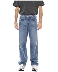 Edwin - Jeans ,Blauw ,Katoen Wide Jeans - Lyst
