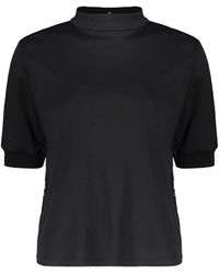 Herno - Blouse Met Kraag En Korte Mouwen - Lyst