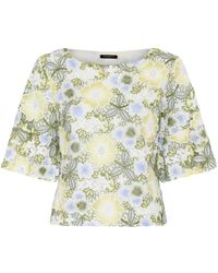 Bruuns Bazaar - Overhemden ,Veelkleurig ,Polyester Bloemen Geborduurde Blouse Top - Lyst