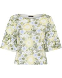 Bruuns Bazaar - Overhemden ,Veelkleurig ,Polyester Bloemen Geborduurde Blouse Top - Lyst