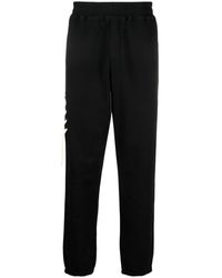 Craig Green - Pantalone jogging nero in jersey di cotone organico con lacci - Lyst