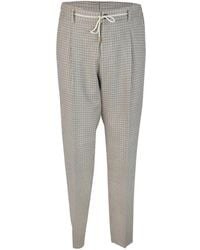 Lubiam - Slim-Fit Trousers - Lyst