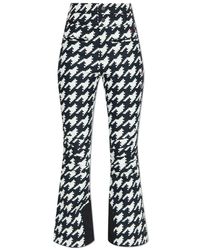Perfect Moment - Fitness ,Zwart ,Leer Aurora High-Waist Flare Ski Pant - Lyst