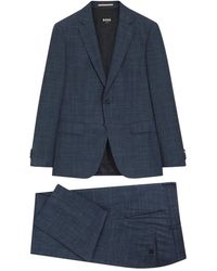 BOSS - Single Breasted Suit - Lyst