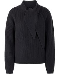 Marc Cain - Pullover Met Strikdetail - Lyst