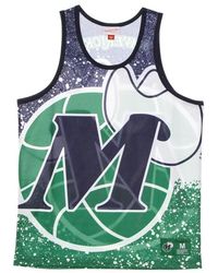 Mitchell & Ness - Fitness ,Veelkleurig ,Polyester Nba Jumbotron Tank Top - Lyst