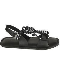 Plan C - Flat Sandals - Lyst
