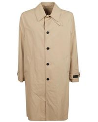 Versace - Jassen ,Katoen Barocco Print Trench Parka Coat - Lyst