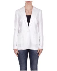 Ralph Lauren - Jassen ,Linnen Woven-Blazer/Sport Coat-Lt Drapy Linen Visc - Lyst
