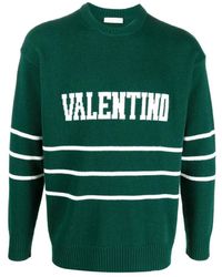 Valentino - Round-Neck Knitwear - Lyst