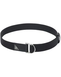 Prada - Accessoires ,Zwart ,Nylon Re-Nylon Riem - Lyst