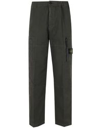 Stone Island - Straight Trousers - Lyst