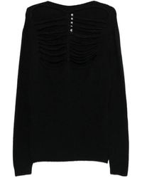 Rick Owens - Round-Neck Knitwear - Lyst