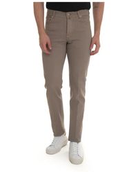 Kiton - Jeans ,Denim Stijlvolle Slim-Fit Denim Jeans - Lyst
