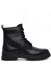 HUGO - Lace-Up Boots - Lyst