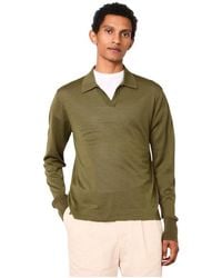 Officine Generale - V-Neck Knitwear - Lyst
