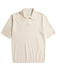 Norse Projects - Truien & Vesten ,Katoen Licht Linnen & Katoen Gebreide Polo - Lyst