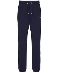 Balmain - Logo Bedrukte Katoenen Joggingbroek - Lyst