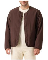 Forét - Jassen ,Bruin ,Omkeerbare Jas Voor - Lyst