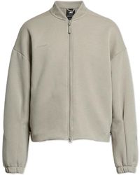 adidas - Fitness ,Grijs ,Katoen Z.N.E. Uniform Full Zip Knit - Lyst