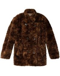 Isabel Marant - Jya Faux Fur Jas - Lyst