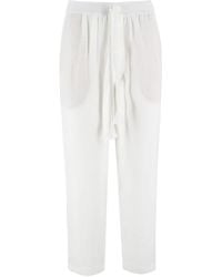Le Tricot Perugia - Straight Trousers - Lyst