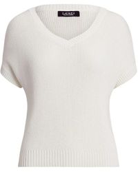 Ralph Lauren - V-Neck Knitwear - Lyst