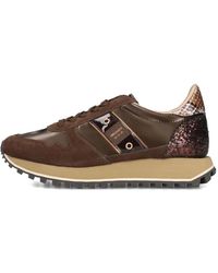 Blauer - Bruine Suède Sneakers Millen03 - Lyst