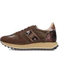 Blauer - Bruine Suède Sneakers Millen03 - Lyst