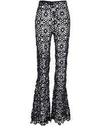 Norma Kamali - Wide Trousers - Lyst