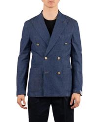 Paoloni - Jassen ,Blauw ,Giacca - Lyst