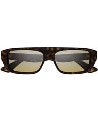 Gucci - Trendige doppelschicht sonnenbrille gg1617s - Lyst